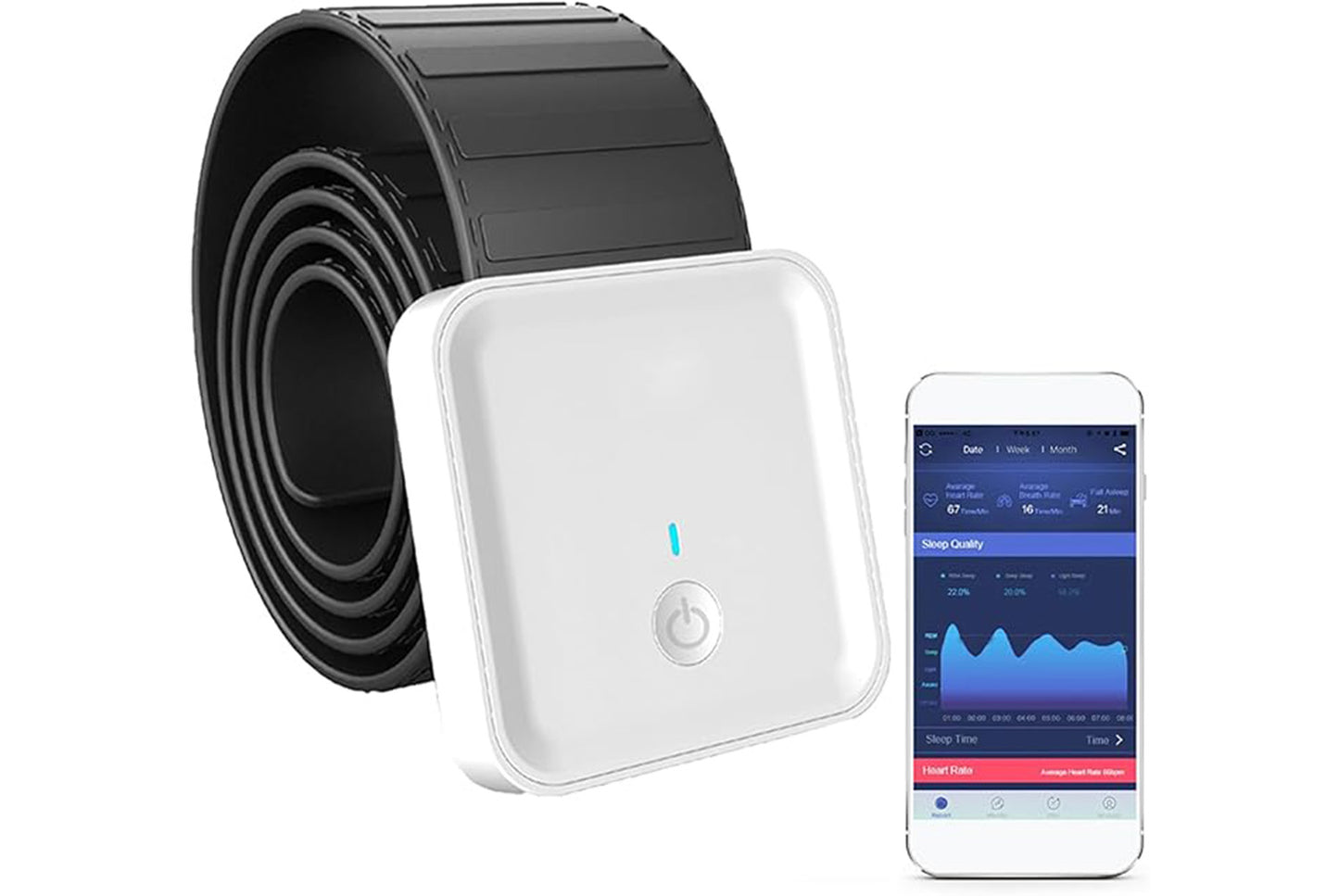 **J-Style Sensorless Smart Sleep Monitor**