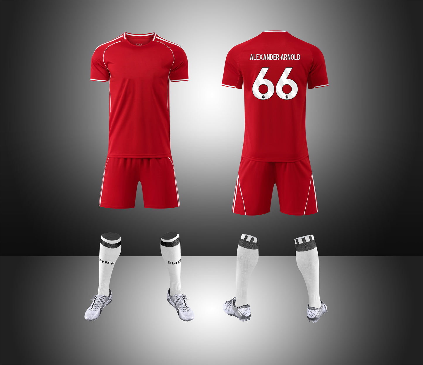 Liverpool team jersey customizable star names