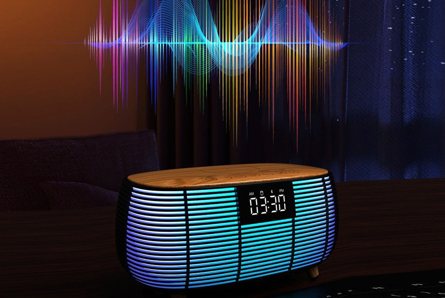 Multifunctional Bluetooth audio atmosphere light