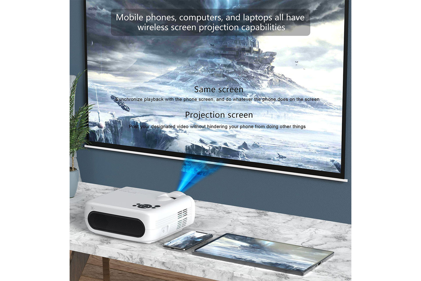 **M7 Smart Projector Android HD Home Edition**