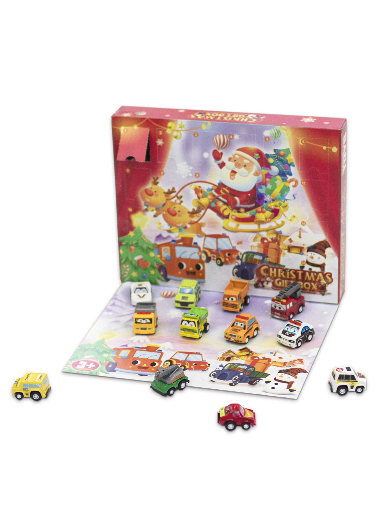 Christmas Countdown Pull Back Car Blind Box