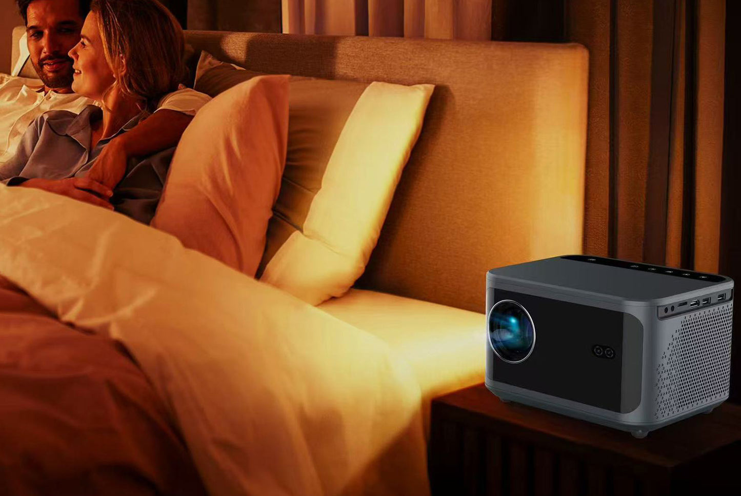**Big Screen 1080P Full HD Smart Projector (1+16GB Version)**