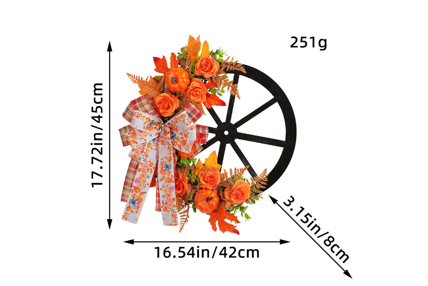 Wreath | Harvest Festival Decorations | Home Door Hanging