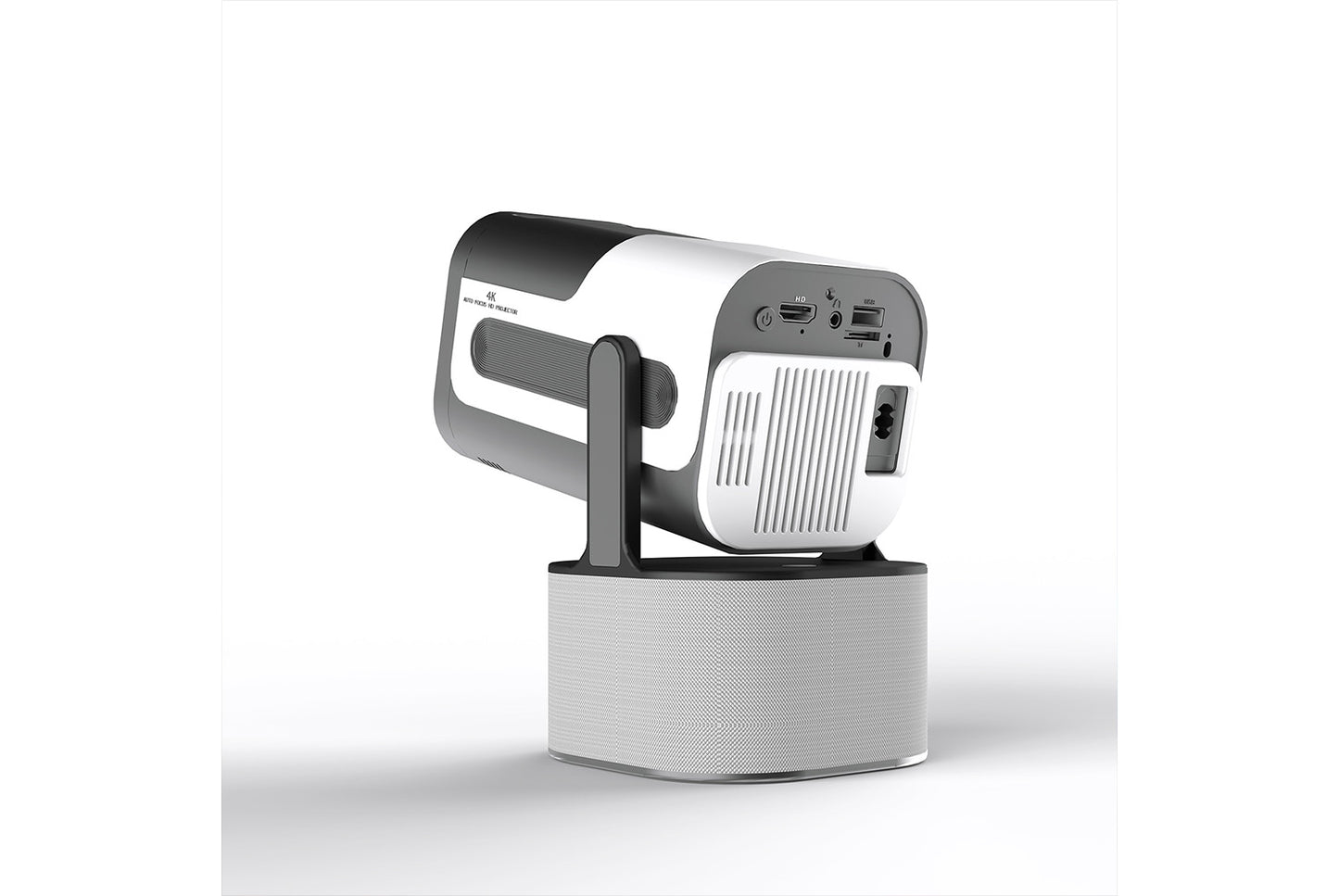 HD 4K Portable Home Projector(UK plug)