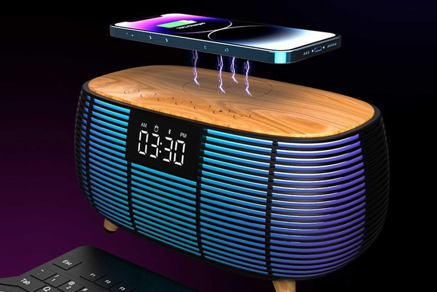 Multifunctional Bluetooth audio atmosphere light