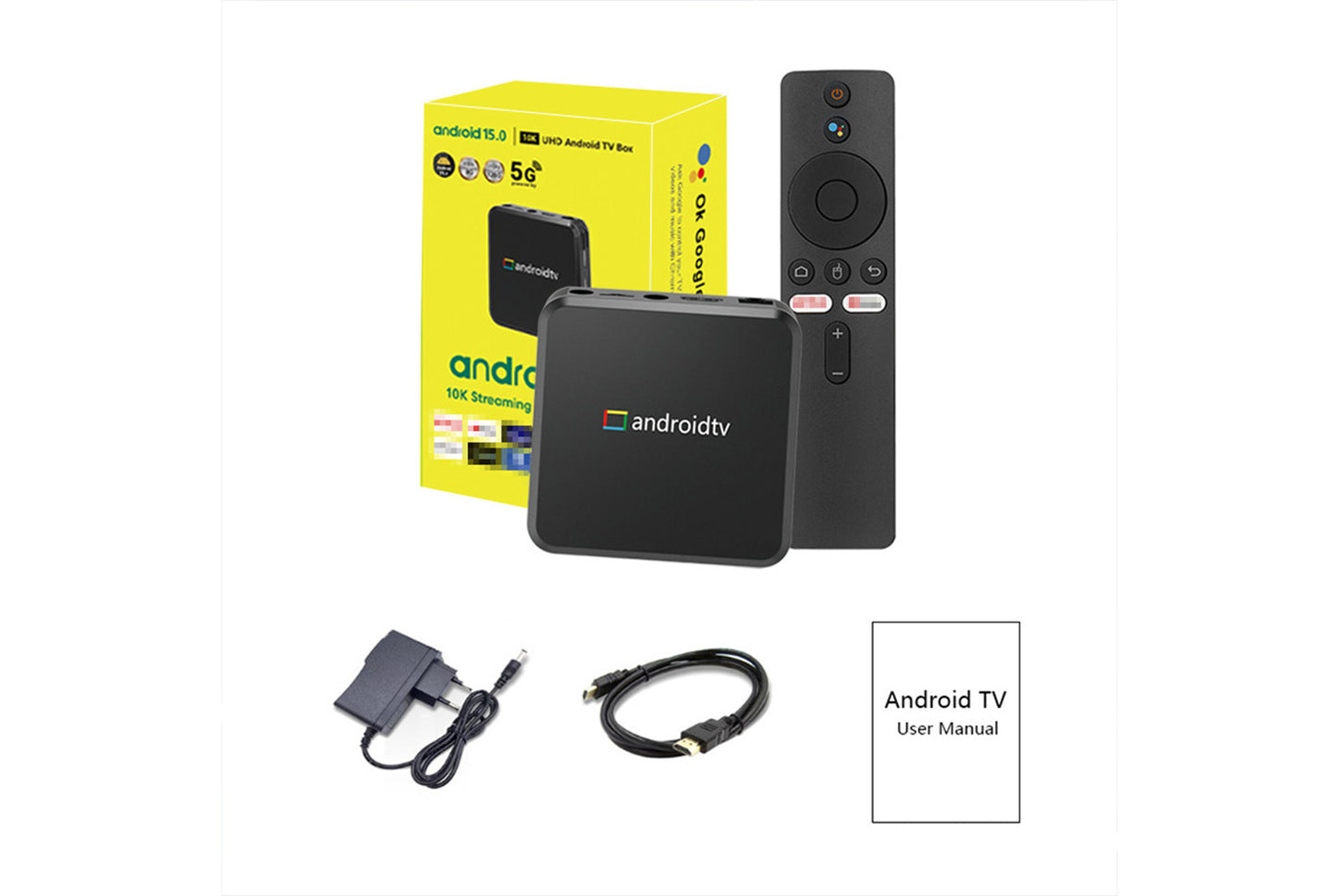**Android TV 4K Internet Set-Top Box 8+128GB Edition**