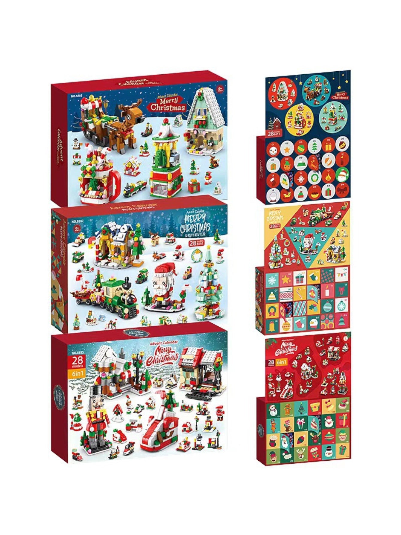 Christmas Surprise Blind Box Building Block Set