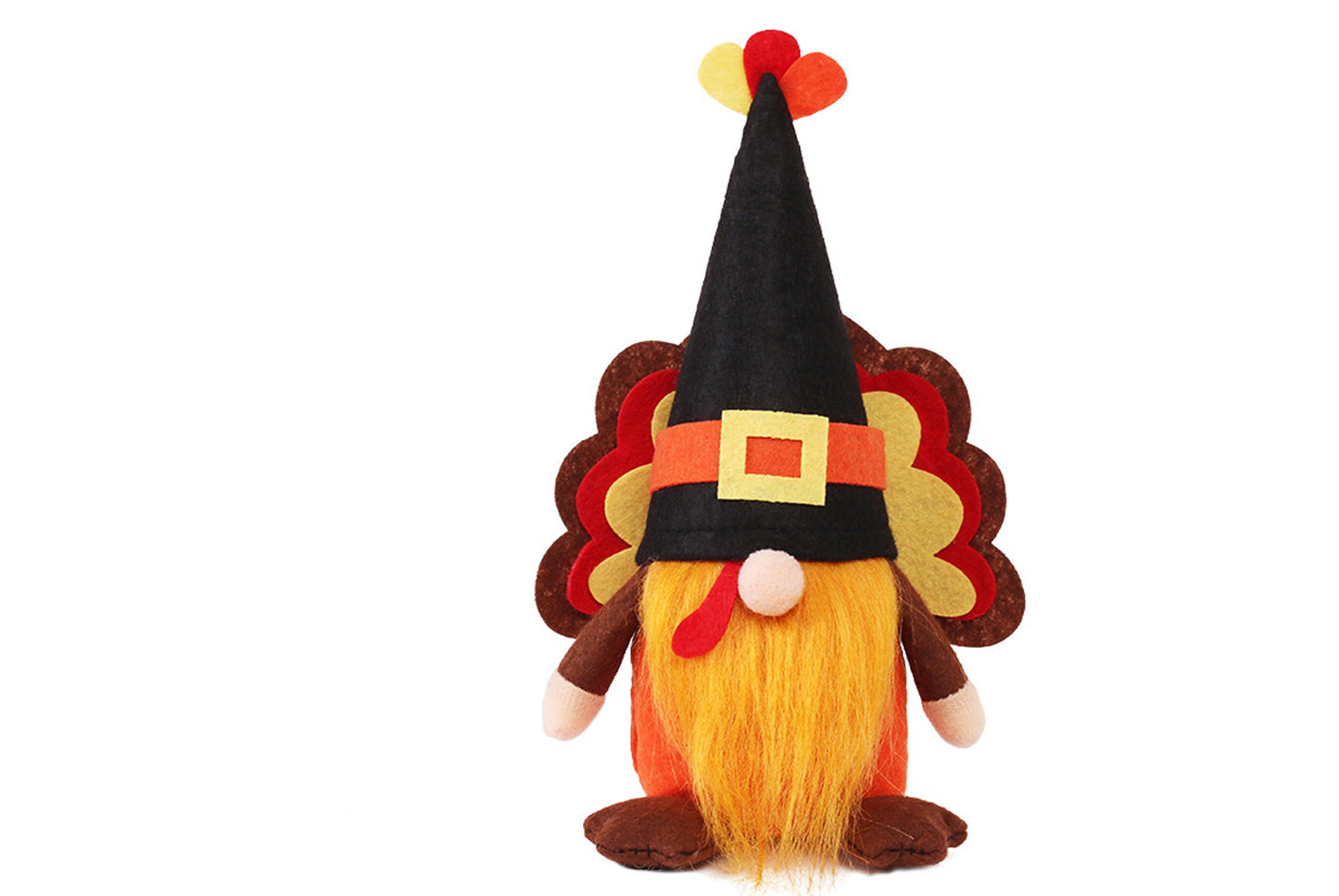 Harvest Festival Turkey Ornament - Cute Faceless Old Man Figure