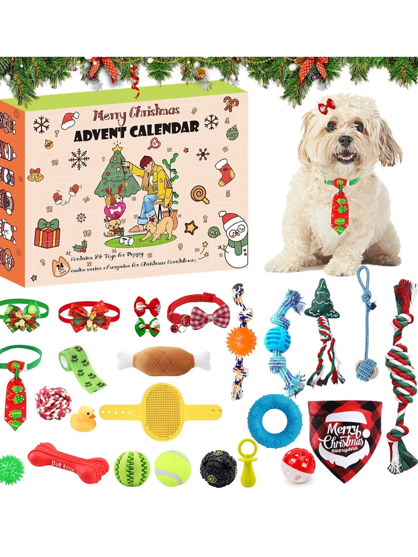 Christmas pet blind box toys