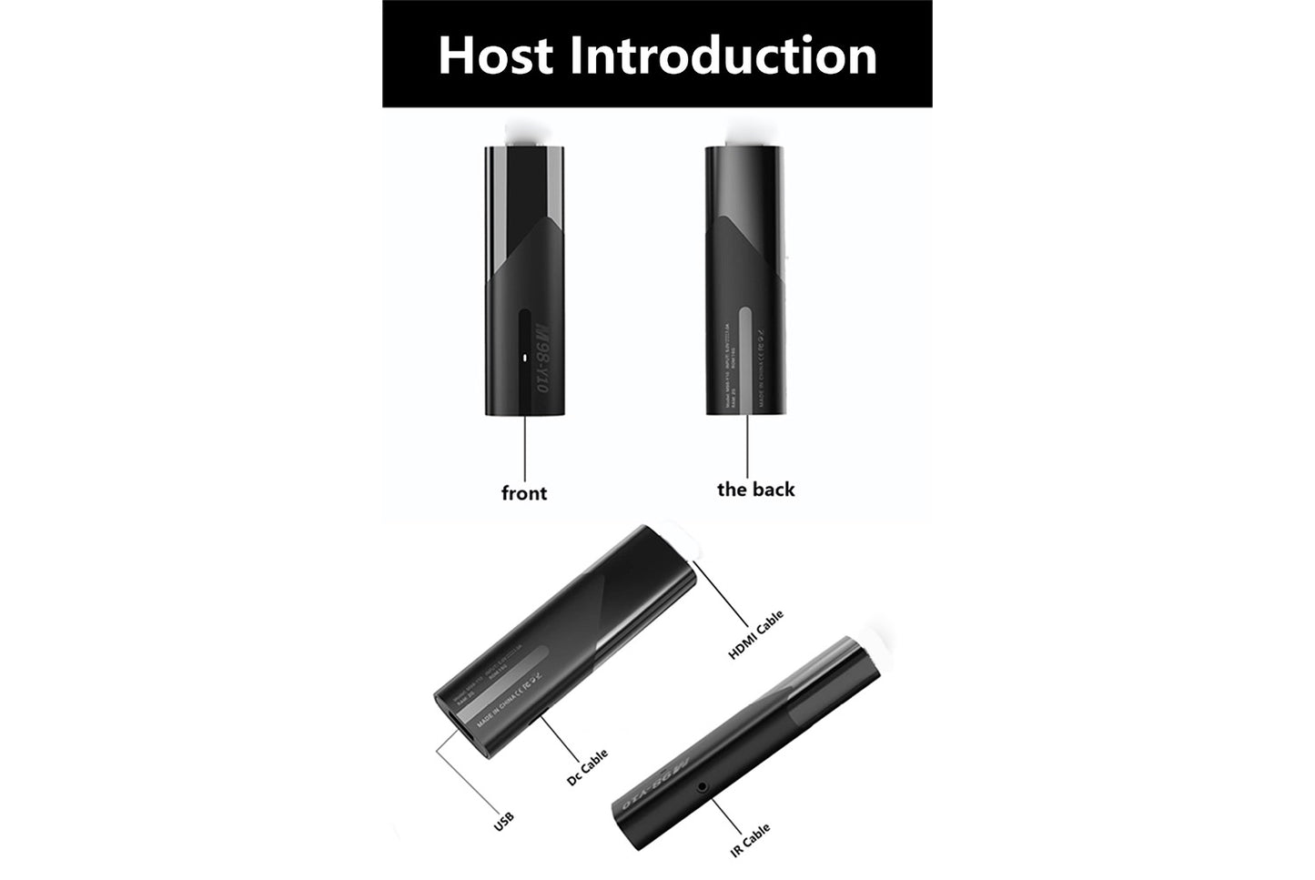 **M98 Y10 Android Internet Set-Top Box 2GB + 16GB 4K TV Box**(UK plug)