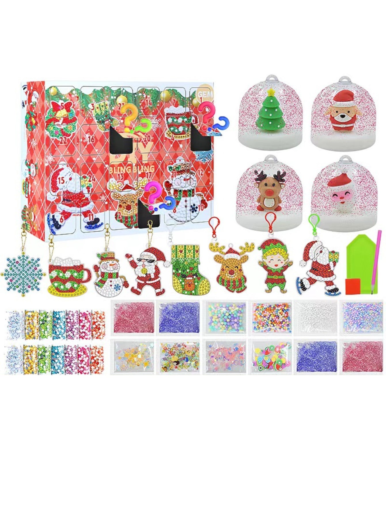 Christmas Light Crystal Blind Box Set