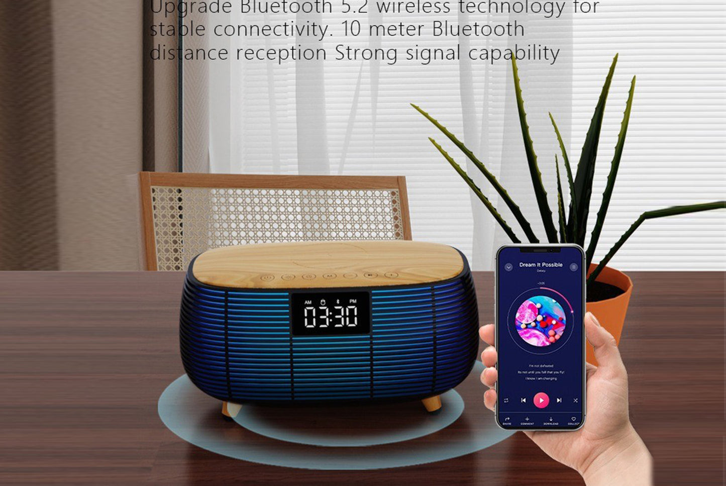 Multifunctional Bluetooth audio atmosphere light