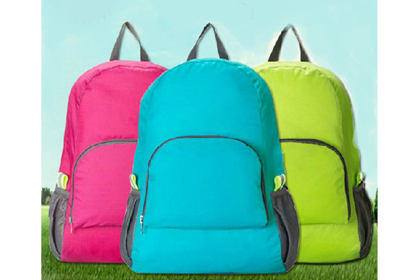 Outdoor folding backpack