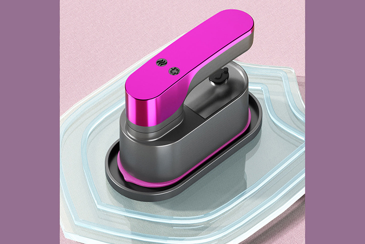 Steam hanging iron