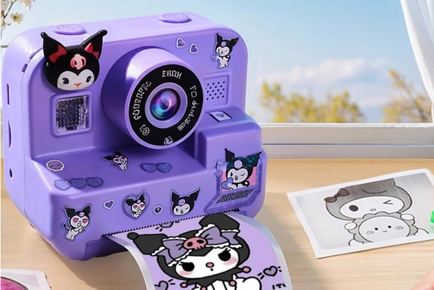 Purple/Pink Polaroid Kids Camera