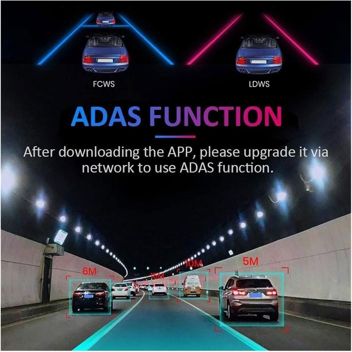 Hidden Wi-Fi Car DVR with HD Night Vision & APP Connectivity