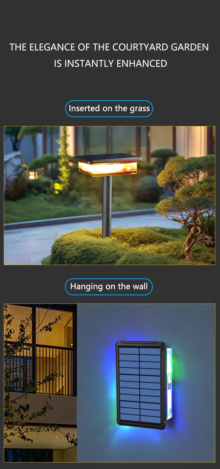 Solar Outdoor Atmosphere Light