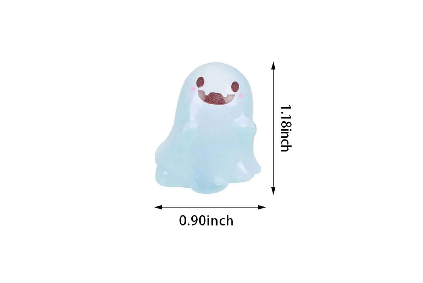 Glow in the Dark Mini Ghost Figures