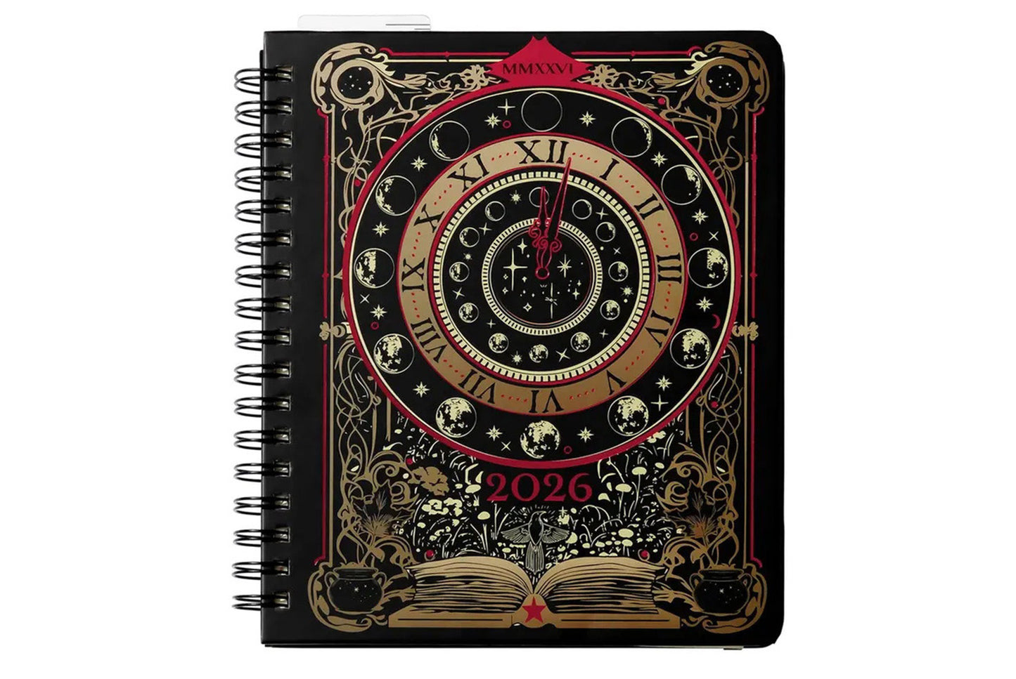**Waiting for the Night Weekly Planner 2026 | Paper Cover**