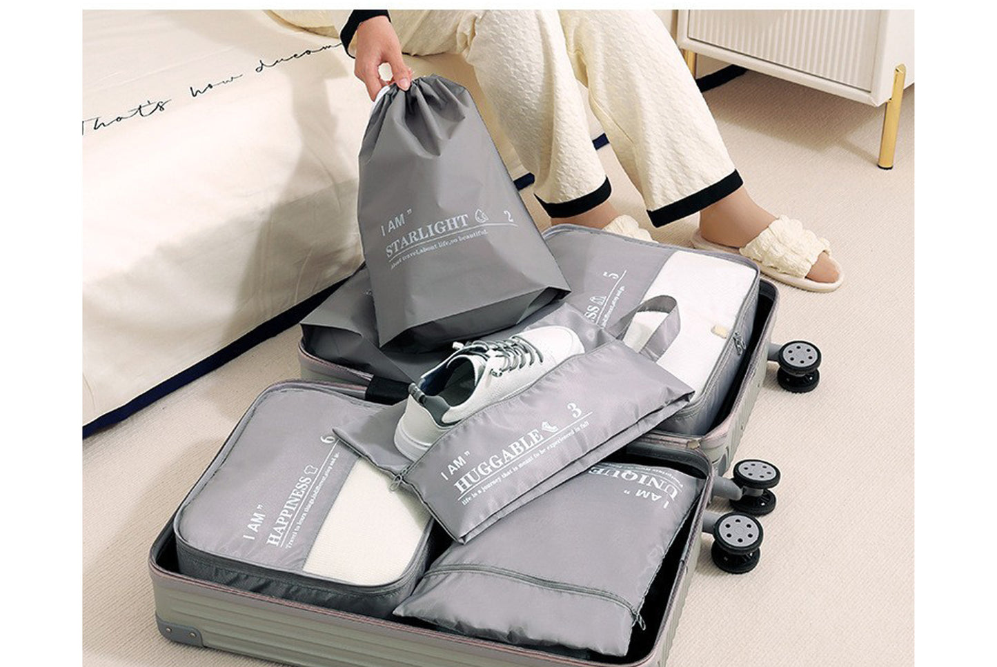 Storage bag six-piece set