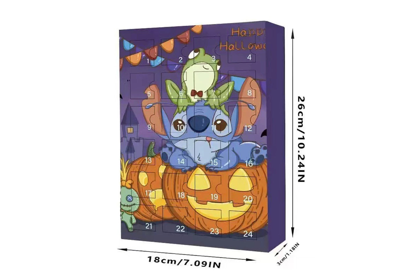 2025 Stitch & Stitch Christmas Advent Calendar Blind Box