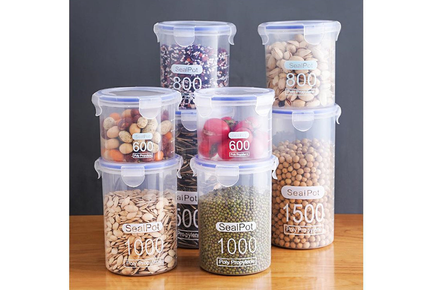 Sealed storage can set