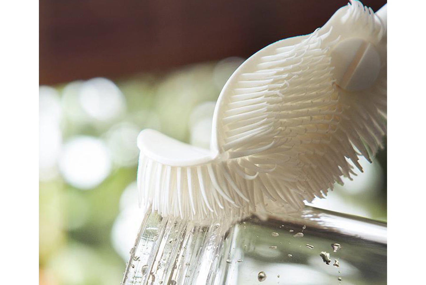 Silicone bottle brush