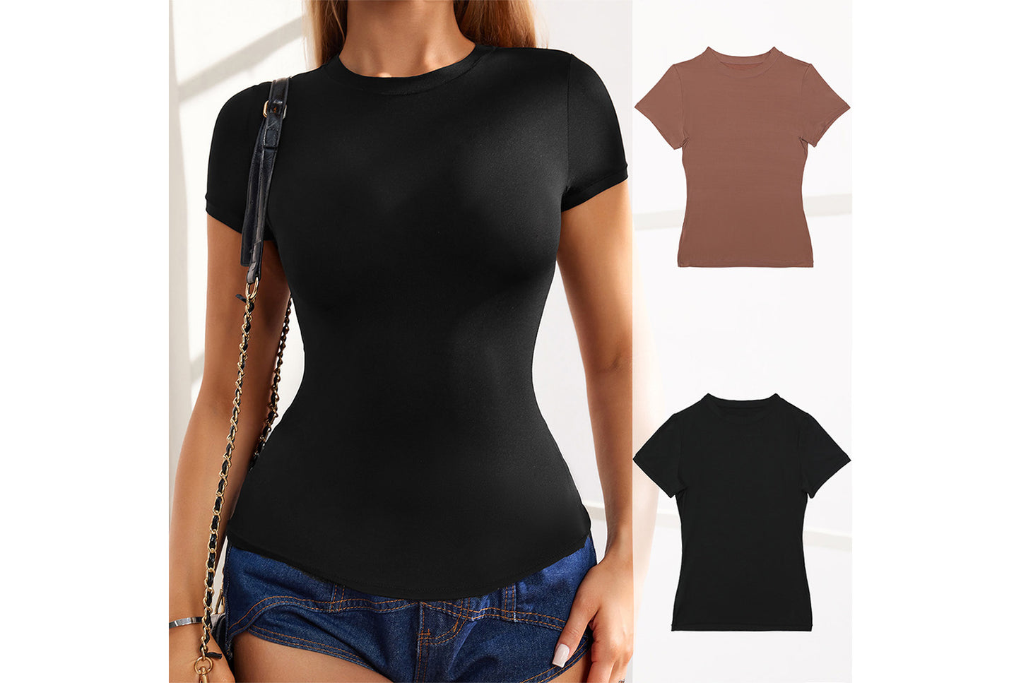 **Women's Stretch Casual Sports Top**