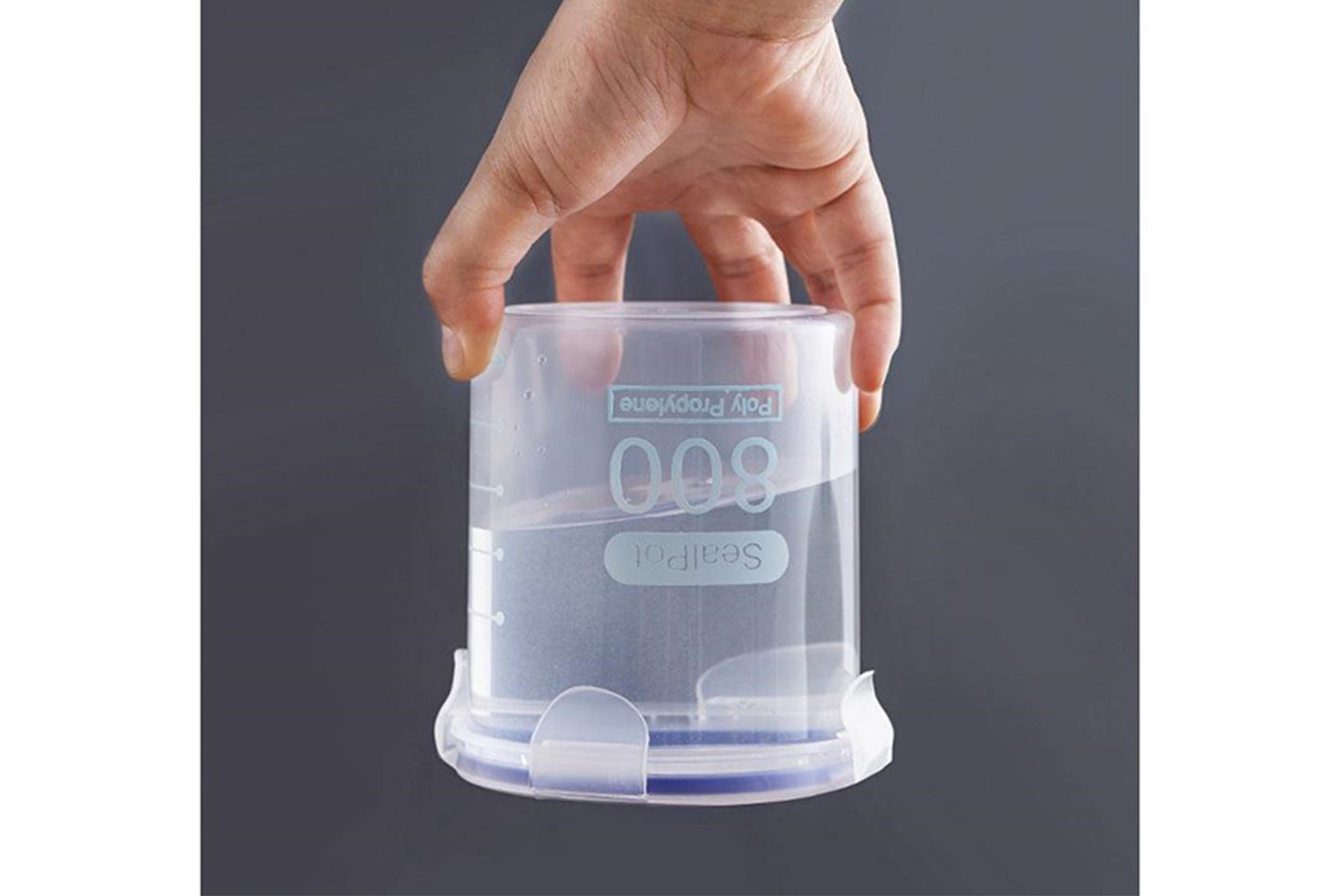 Sealed storage can set
