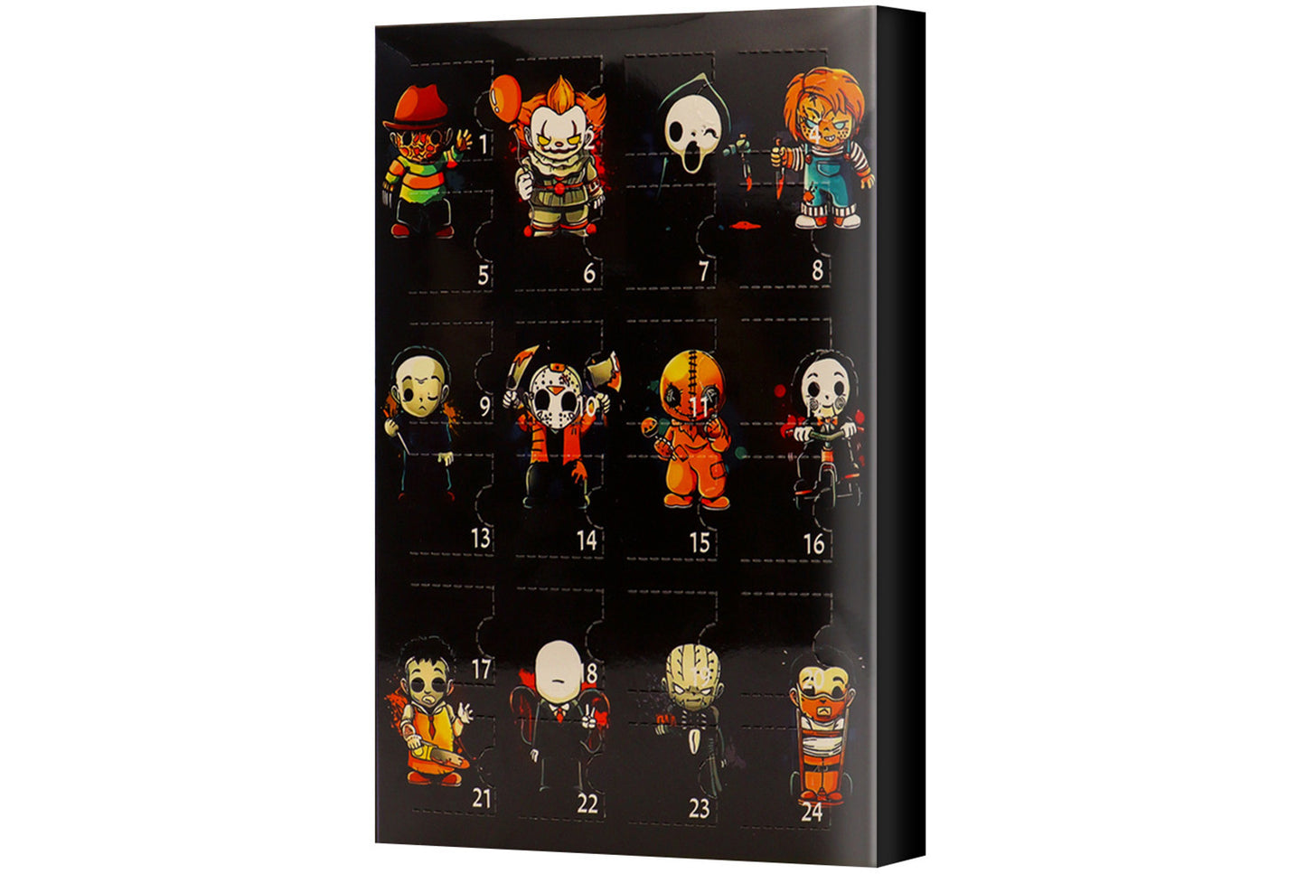 **Halloween Doll Advent Calendar | 24-Piece Christmas Countdown Blind Box**