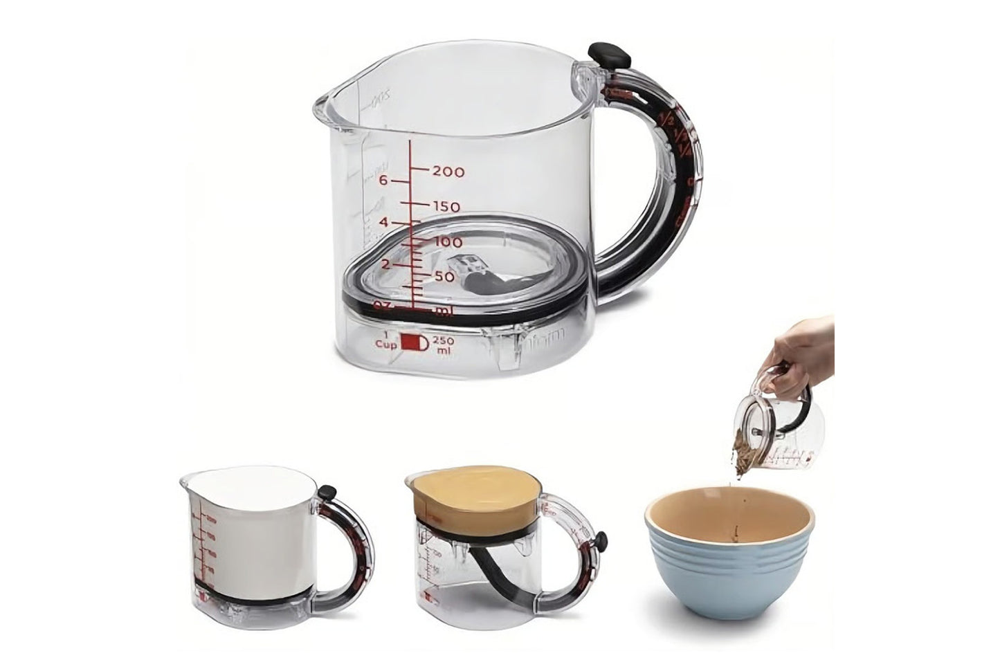 **Adjustable Measuring Cup | Multifunctional Kitchen Measuring Tool**