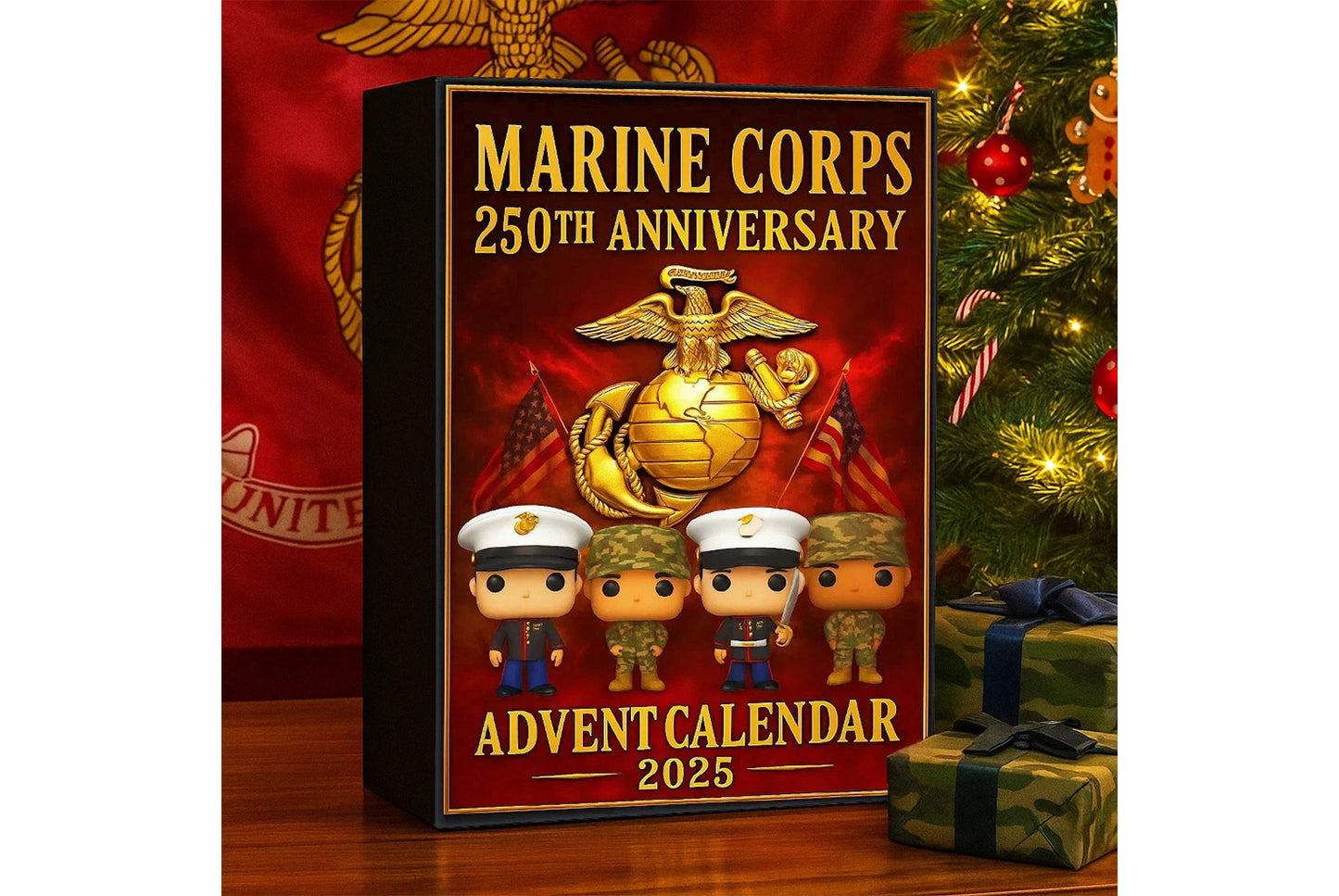 Advent Calendar 2025 Marine Corps 250th Anniversary