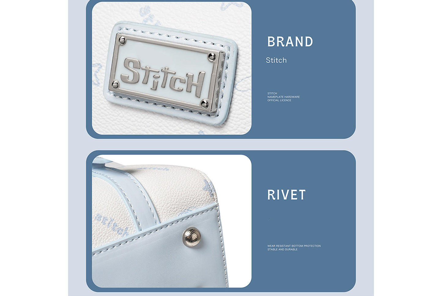 Stitch Boston Pillow Bag
