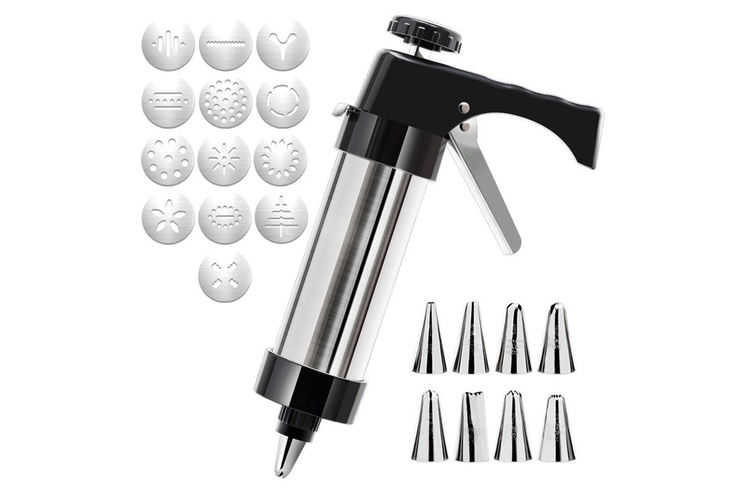 Stainless Steel Cookie Gun