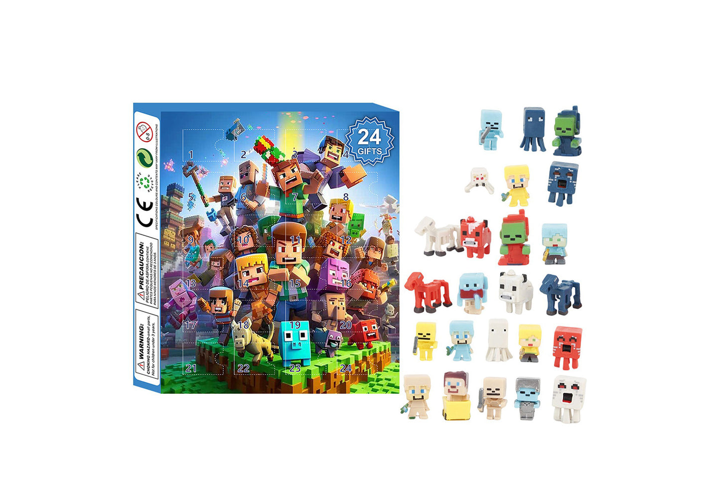 Minecraft Doll Countdown Surprise Blind Box