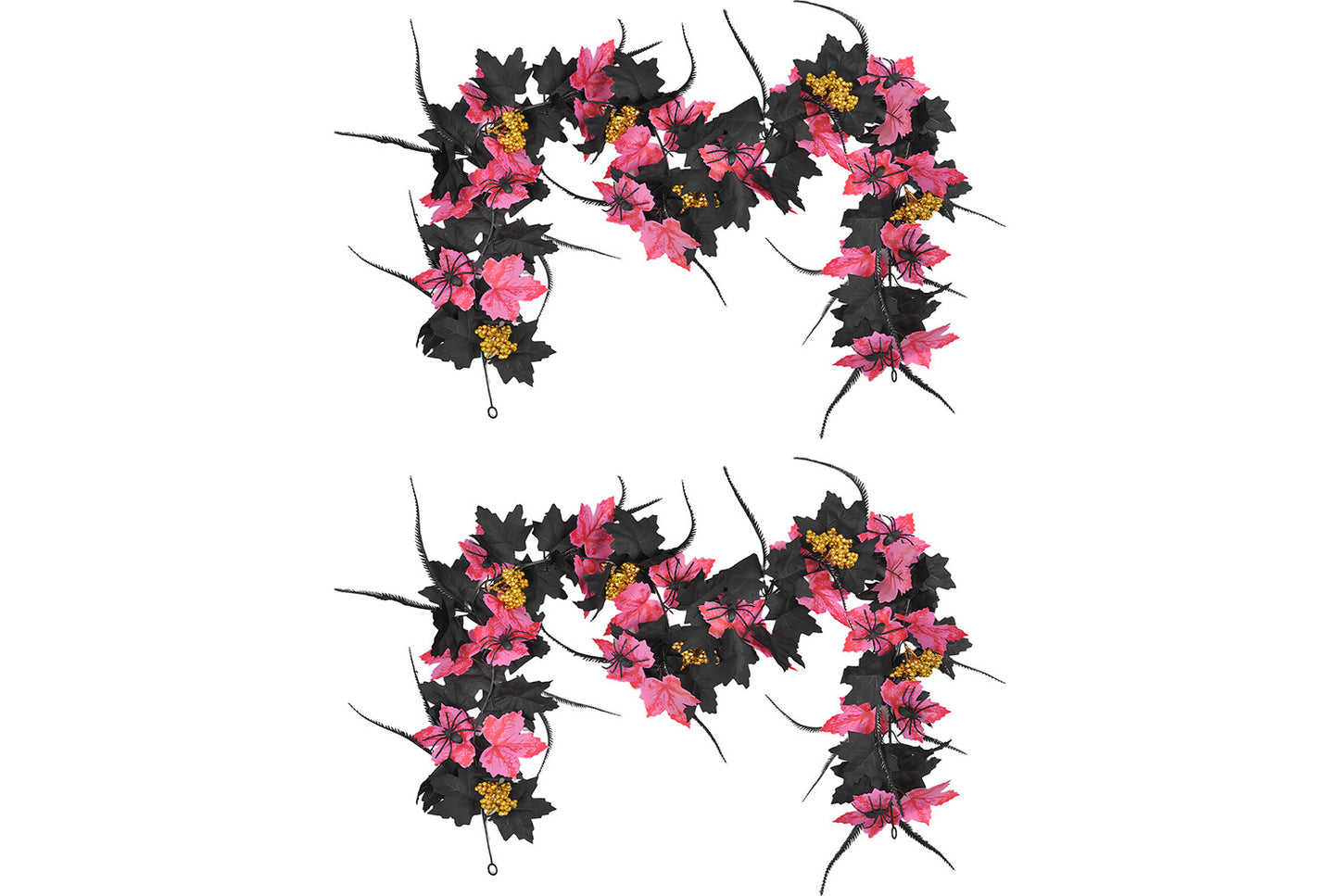 Halloween Skull and Rose Wicker