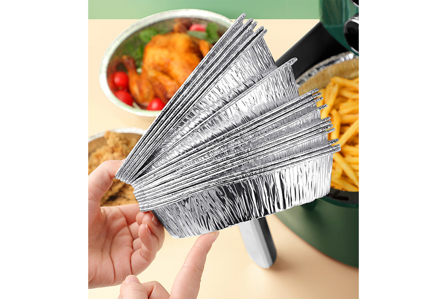 Aluminum foil tray