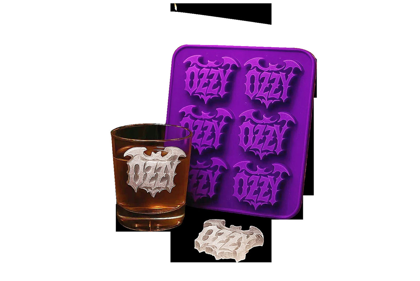 **Ozzy Osbourne Ice Cube Mold | Rock Themed Ice Maker**