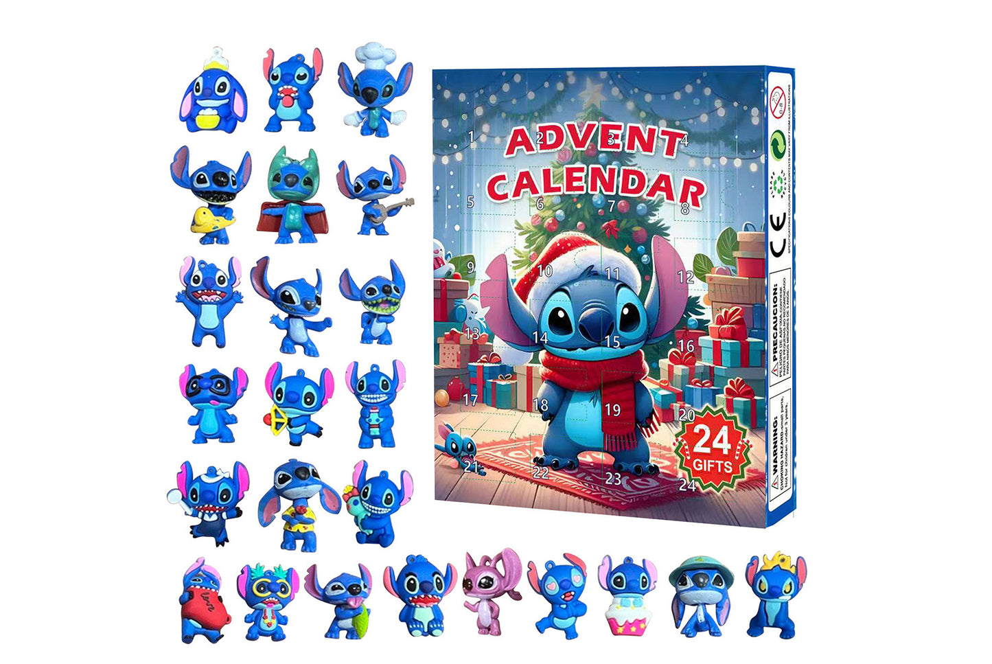 2025 Stitch & Stitch Christmas Advent Calendar Blind Box