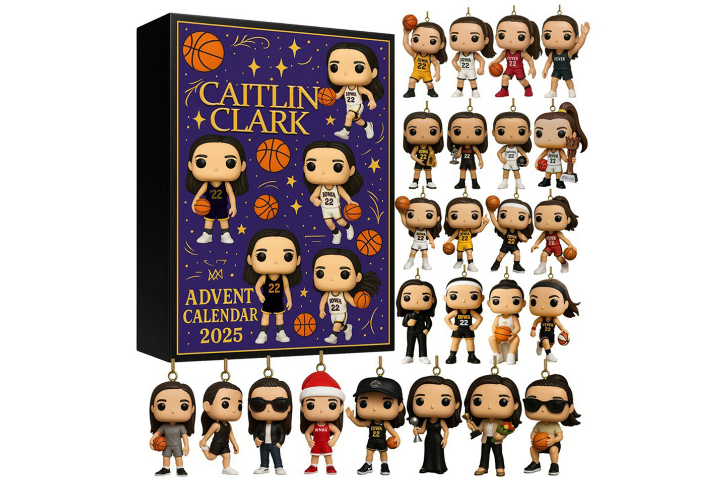 Caitlin Clark 2025 Blind Box Calendar