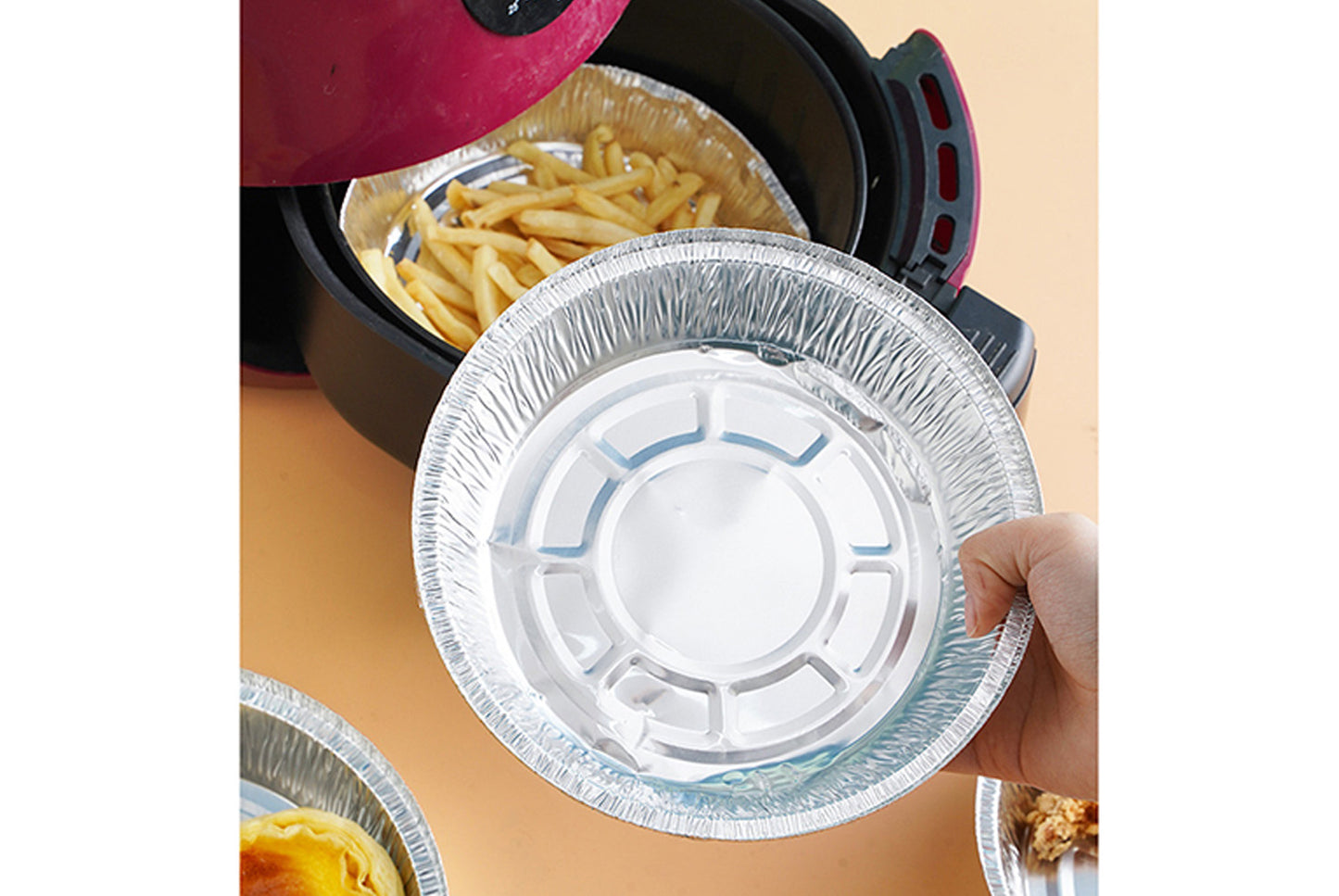 Thickened oven tin foil tray