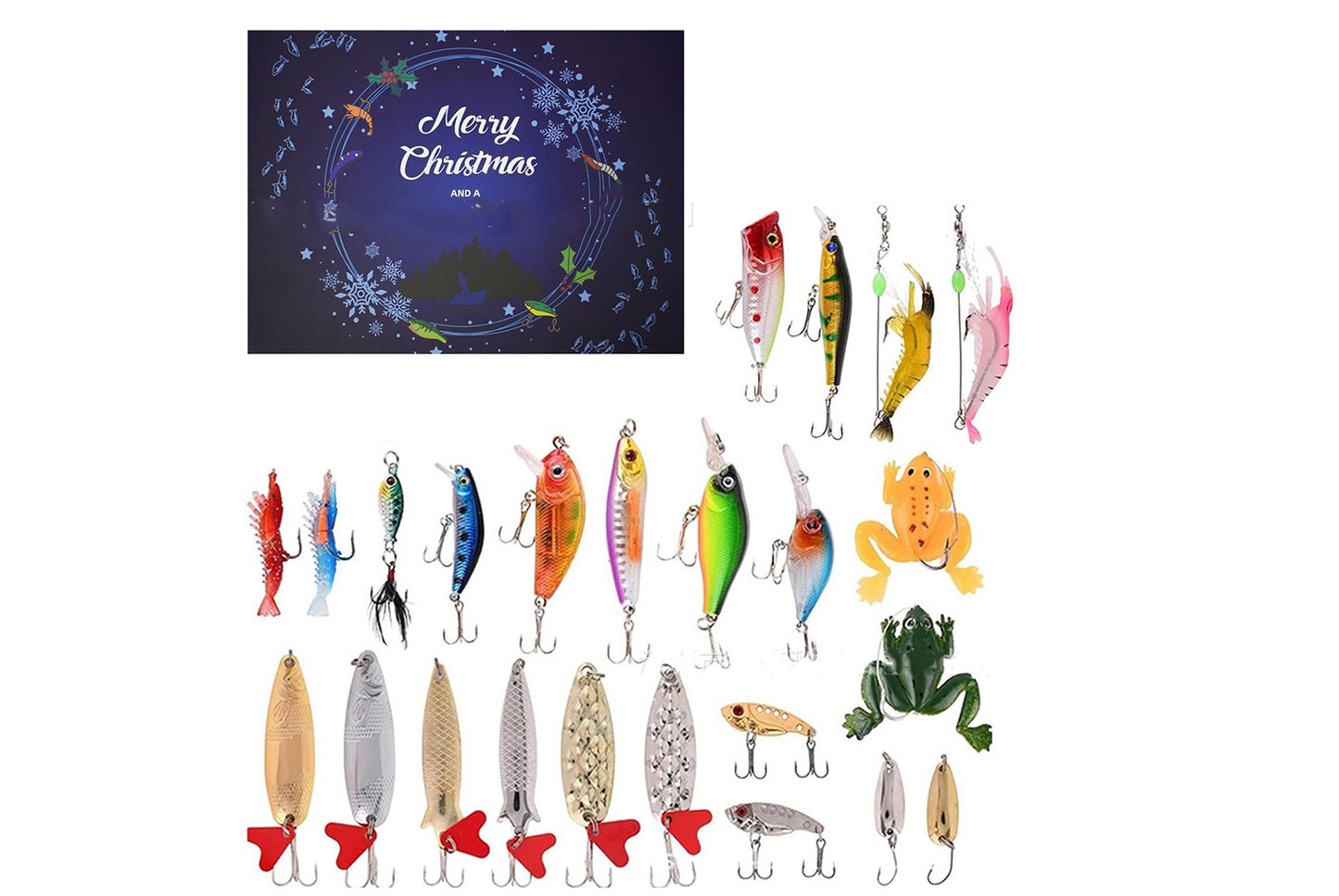 Christmas Advent Calendar 2025 Fishing Lure