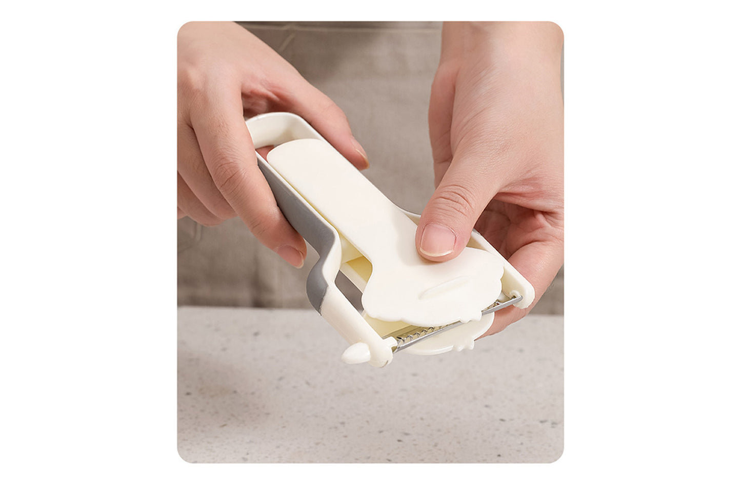Stainless steel peeling knife