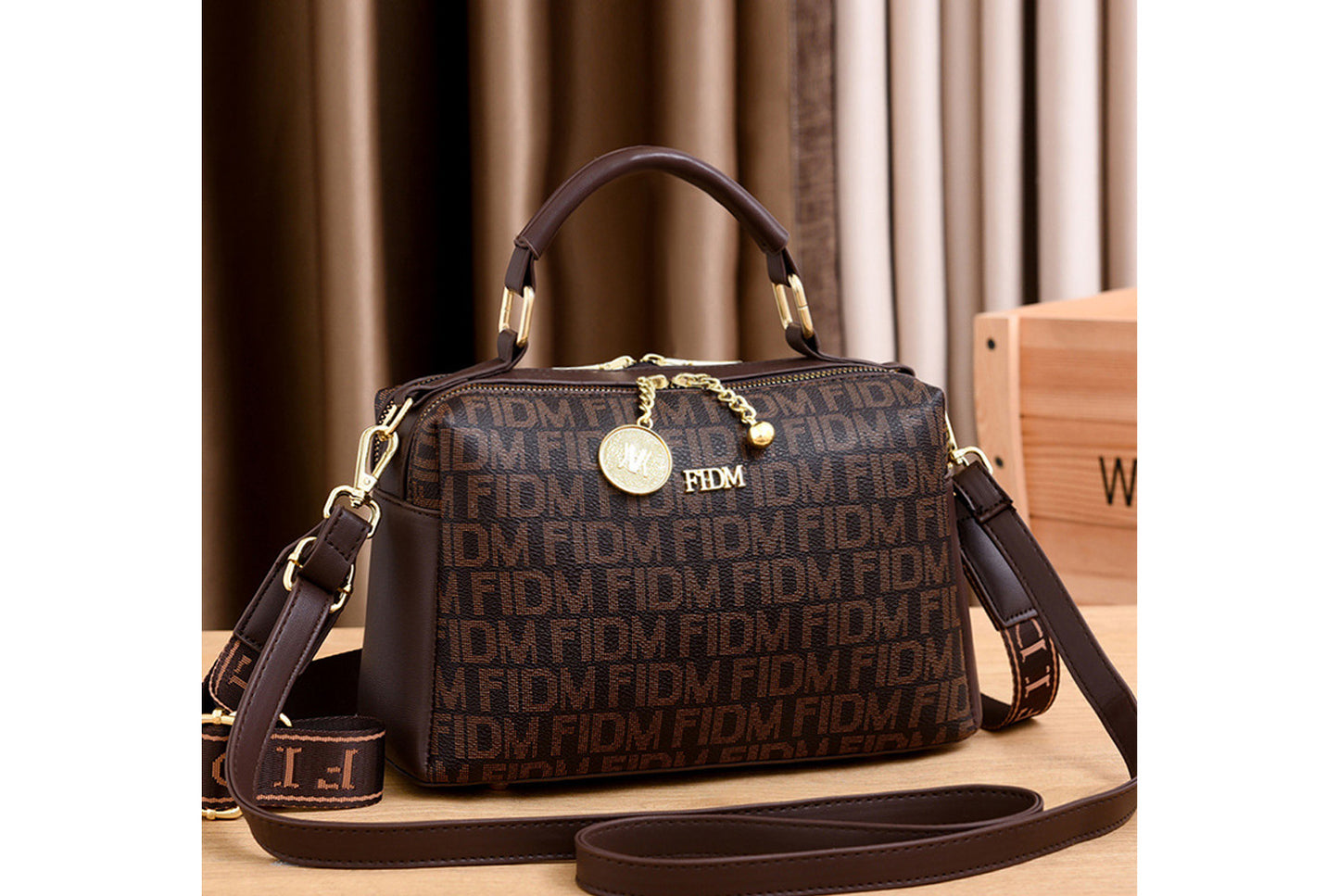 Printed Minimalist Handbag