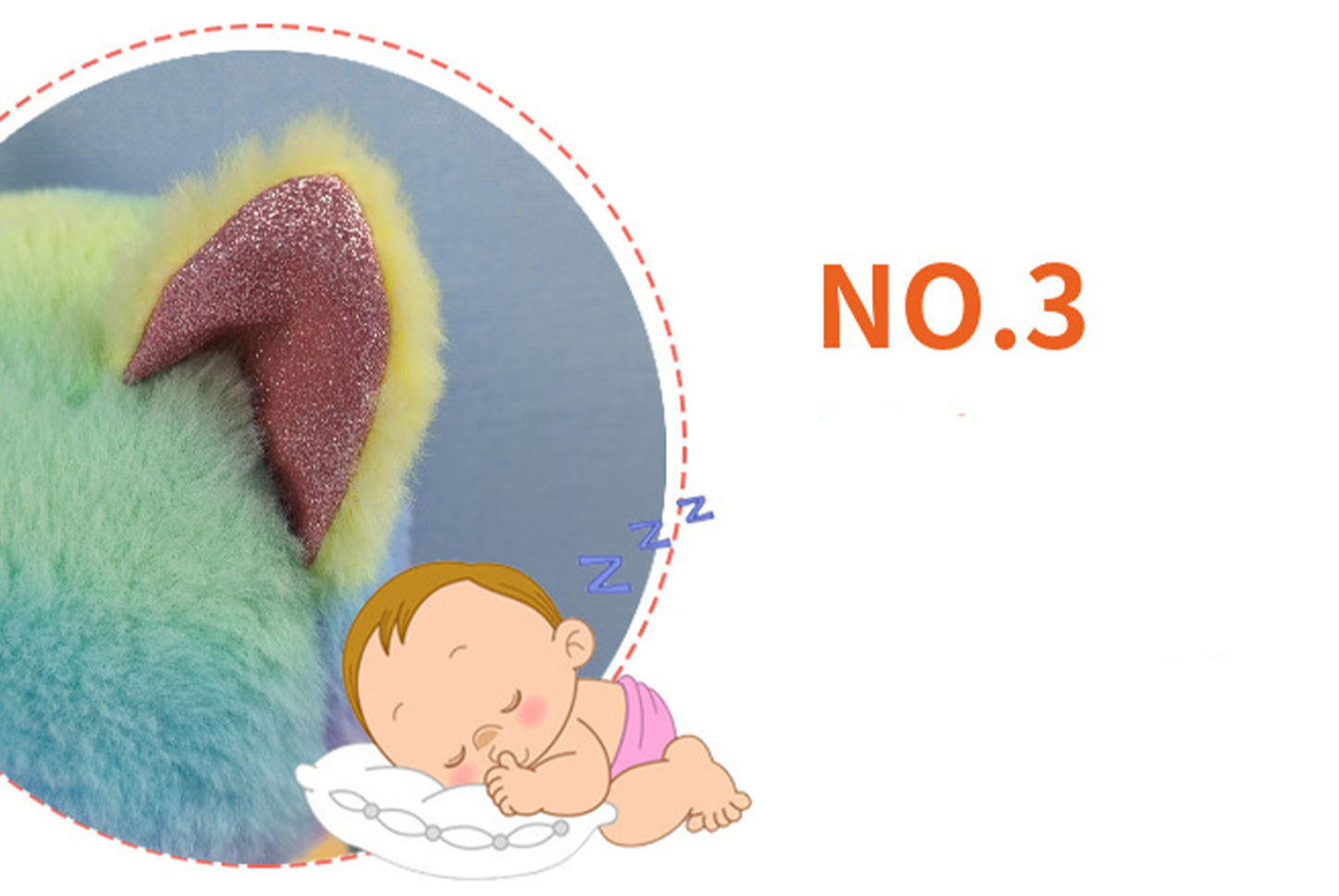 Rainbow Cat Plush | Chubby Plush Toy for Children's Birthday Gift