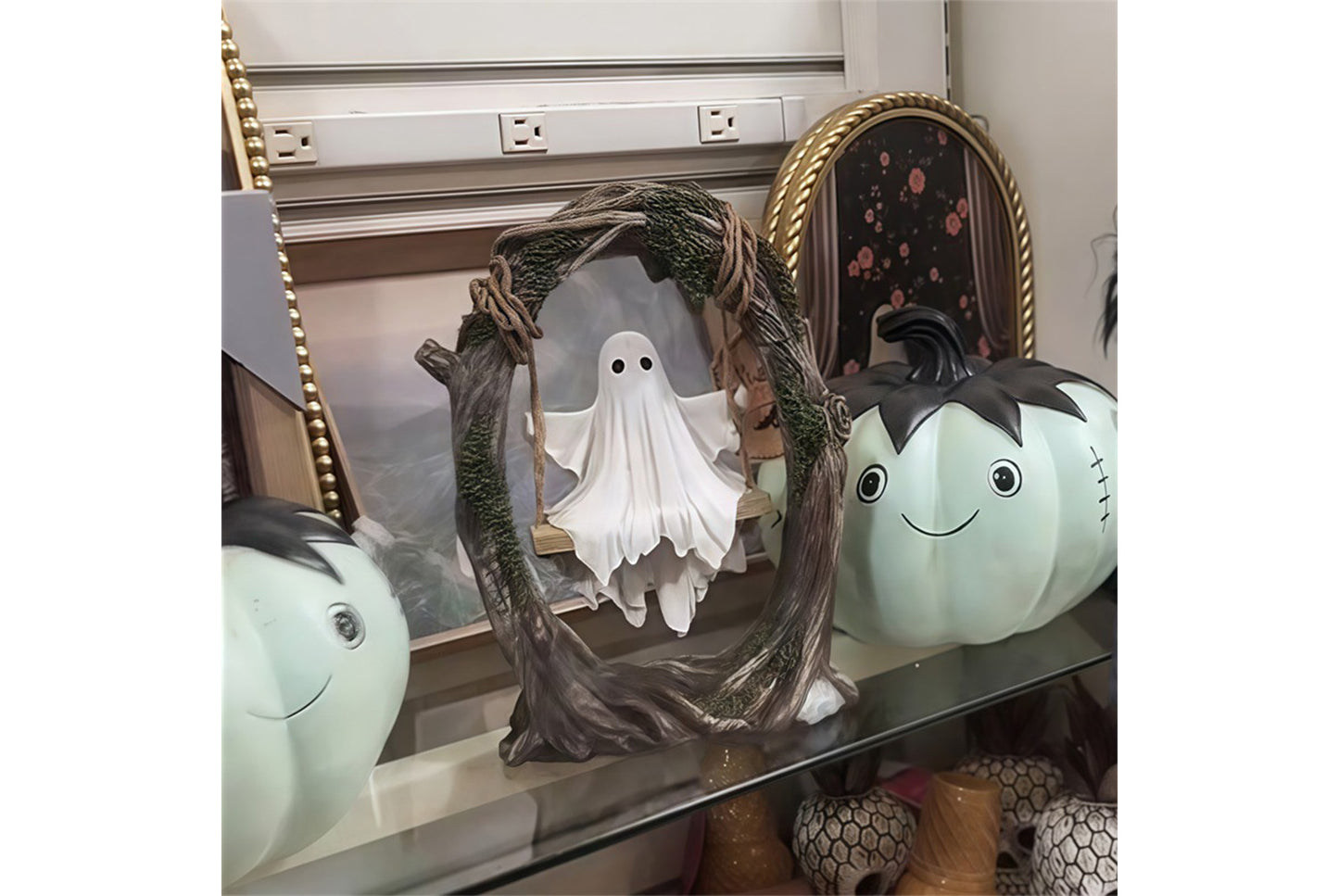 Cute Halloween Spooky Tree Swing Decoration
