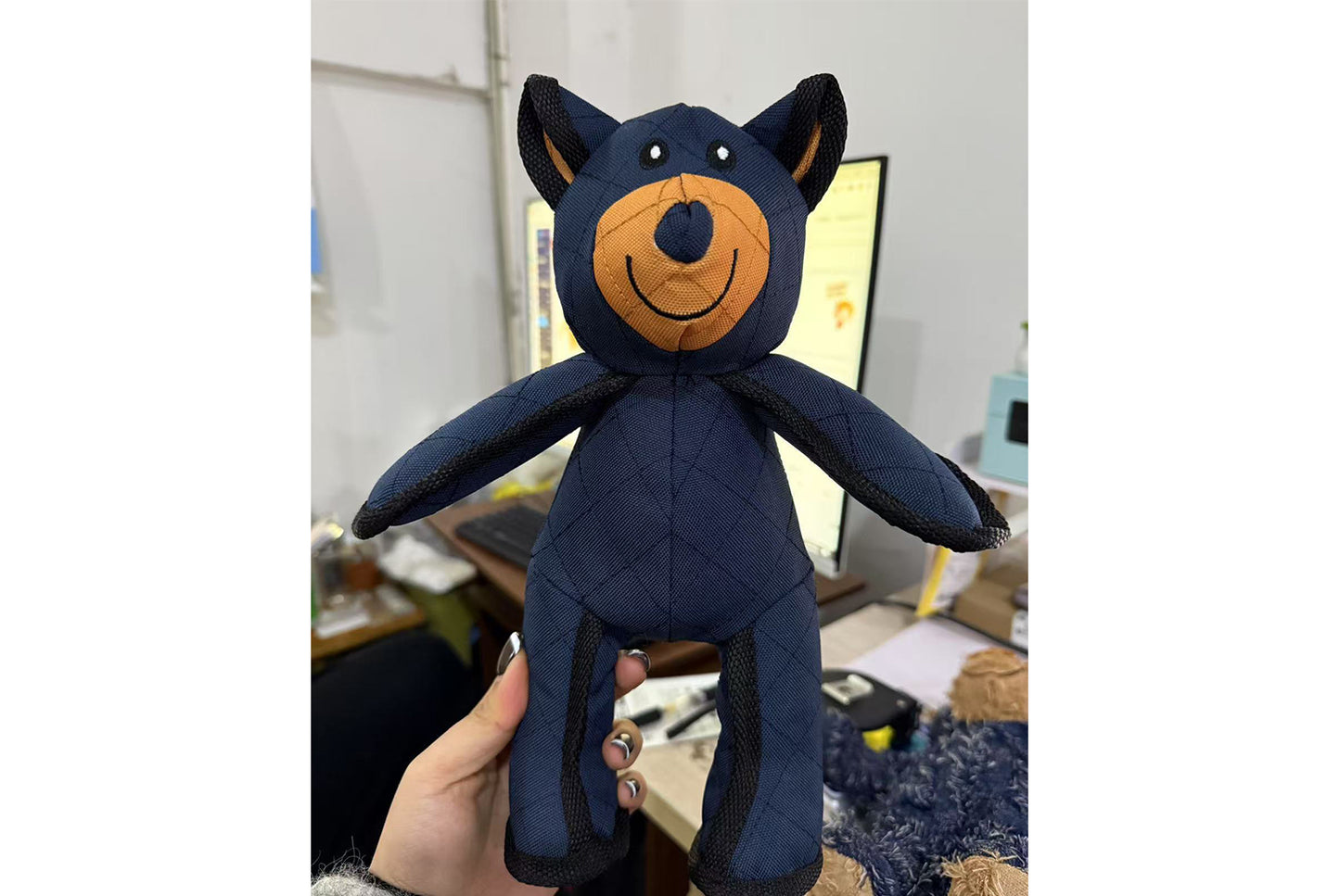 Mighty Bear Bite-Resistant Dog Squeaky Toy