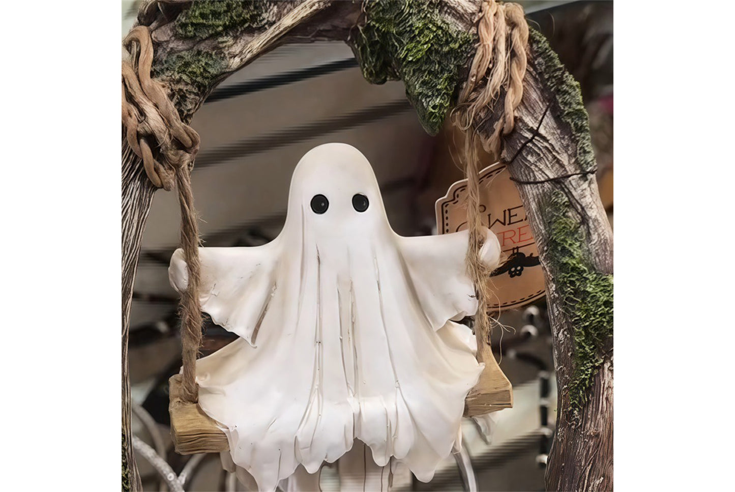 Cute Halloween Spooky Tree Swing Decoration