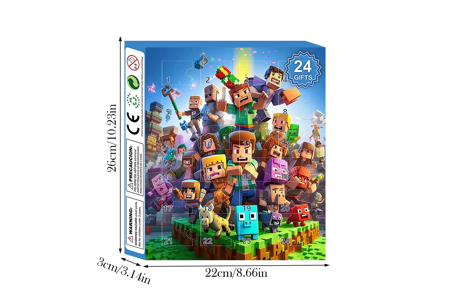 Minecraft Doll Countdown Surprise Blind Box