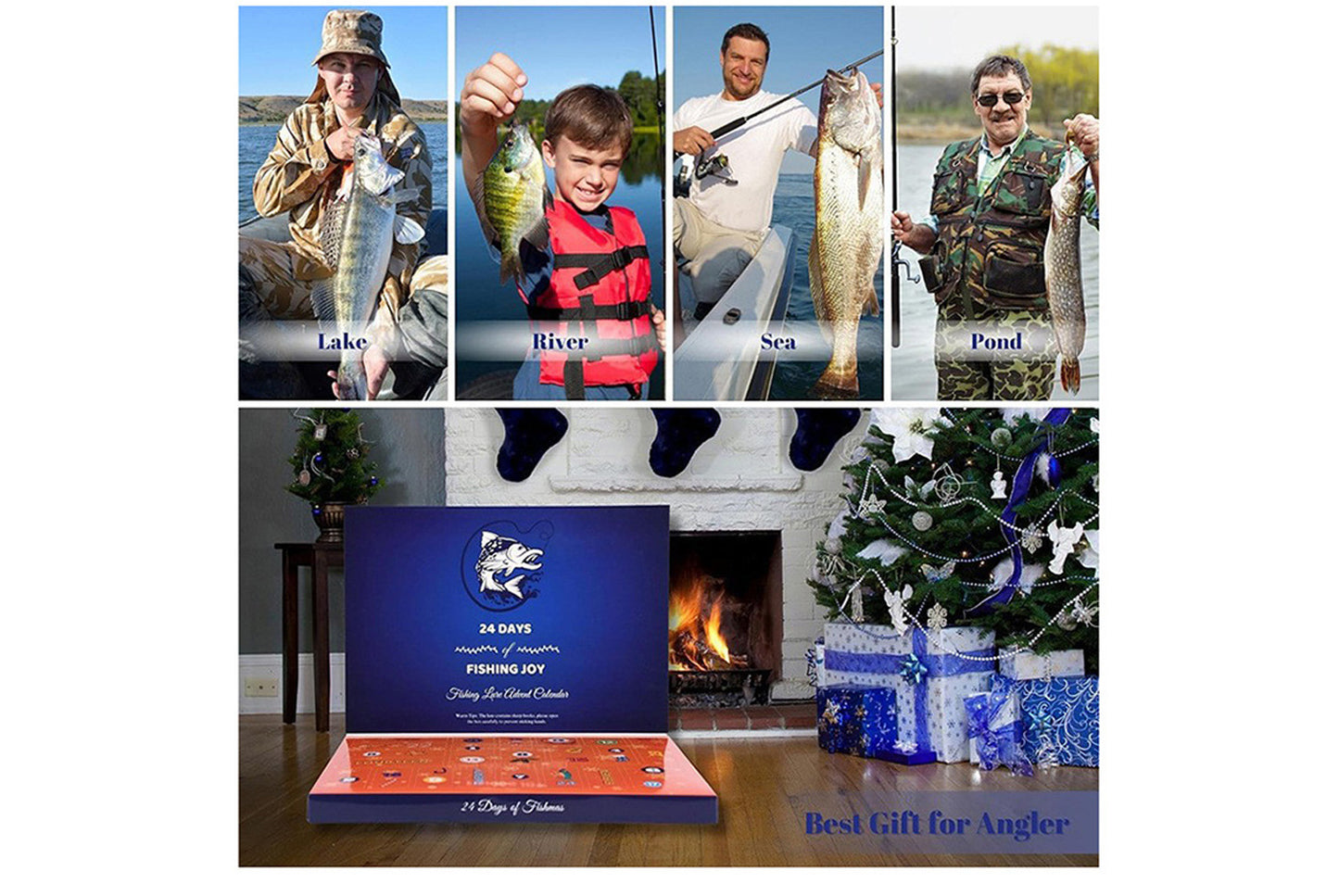 Christmas Advent Calendar 2025 Fishing Lure